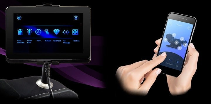 Osaki Maestro LE remote control and android & ios app