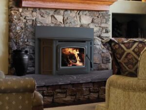 IronStrike 37-Inch Montlake 230 GL Freestanding Wood-Burning Fireplace Insert