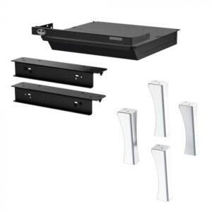 Osburn 3300 Wood Stove Brushed Nickel Cast Iron Straight Legs With Ash Drawer OA10264