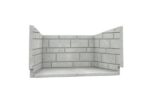 Osburn Horizon Wood Fireplace Classic Moulded Brick Panels AC02360